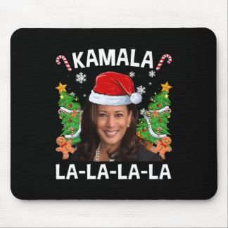 Funny Kamala Harris 2024 Weihnachts Comma La Men W Mousepad