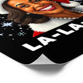 Funny Kamala Harris 2024 Weihnachts Comma La Men W Poster (Ecke)