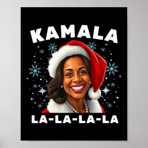 Funny Kamala Harris 2024 Weihnachts Comma La Men W Poster