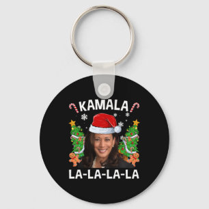 Funny Kamala Harris 2024 Weihnachts Comma La Men W Schlüsselanhänger