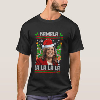 Funny Kamala Harris 2024 Weihnachts Comma La Men W T-Shirt