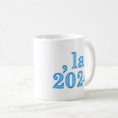 Funny Kamala Harris Comma La 2024 Kaffeetasse (VorderseiteRechts)