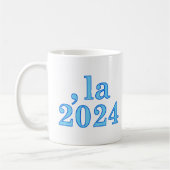Funny Kamala Harris Comma La 2024 Kaffeetasse (Links)