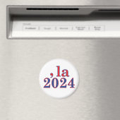 Funny Kamala Harris Comma La 2024 Magnet (In Situ (Geschirrspüler))
