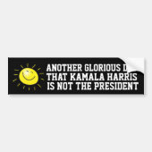 FUNNY KAMALA HARRIS CONSERVATIVE MAGA AUTOAUFKLEBER (Vorne)