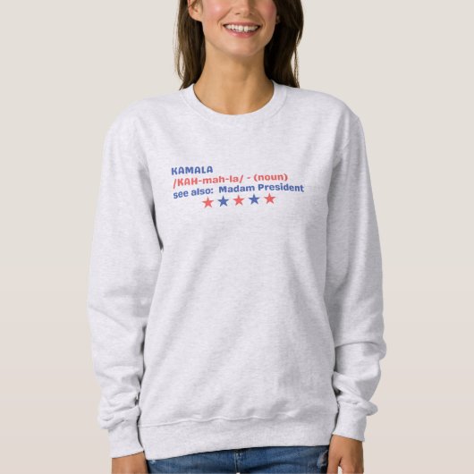 Funny Kamala Harris Definition Shirt 2024 Wahl (Vorderseite)
