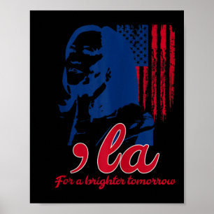 Funny Kamala Harris für ein glühendes Jubiläum der Poster