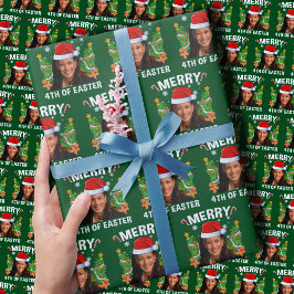 Funny Kamala Harris Merry 4. Ostern Geschenkpapier