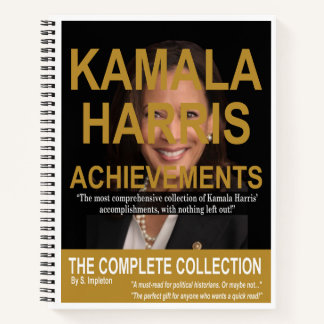 Funny Kamala Harris Politischer Humor, Gag Geschen Notizblock