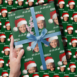 Funny Kamala Harris Weihnachten Geschenkpapier