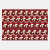 Funny Kamala Harris Weihnachten Geschenkpapier Set (Vorderseite)