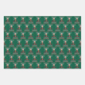 Funny Kamala Santa Claus Weihnachten Ugly Geschenk Geschenkpapier Set (Vorderseite 3)