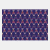 Funny Kamala Santa Claus Weihnachten Ugly Geschenk Geschenkpapier Set (Vorderseite 2)