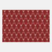 Funny Kamala Santa Claus Weihnachten Ugly Geschenk Geschenkpapier Set (Vorderseite)