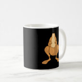 Funny Kangaroo Kostüm Funny Halloween Easy DIY Kaffeetasse (VorderseiteRechts)