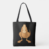 Funny Kangaroo Kostüm Funny Halloween Easy DIY Tasche (Rückseite)