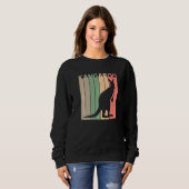 Funny Kangaroo Kostüm Sweatshirt (Vorne ganz)