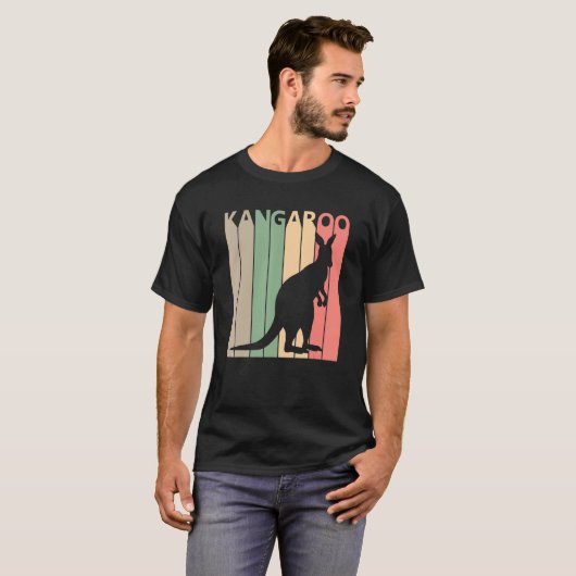 Funny Kangaroo Kostüm T-Shirt (Vorne ganz)