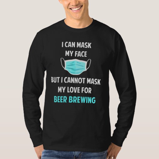 Funny kann ich meine Gesichtsbierbrauerei T-Shirt (Vorderseite)