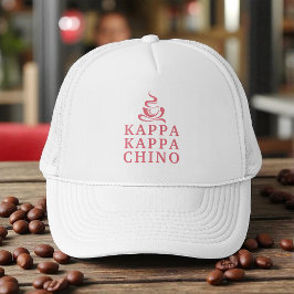 Funny Kappa Kappa Chino Griechischer Lifestyle Truckerkappe