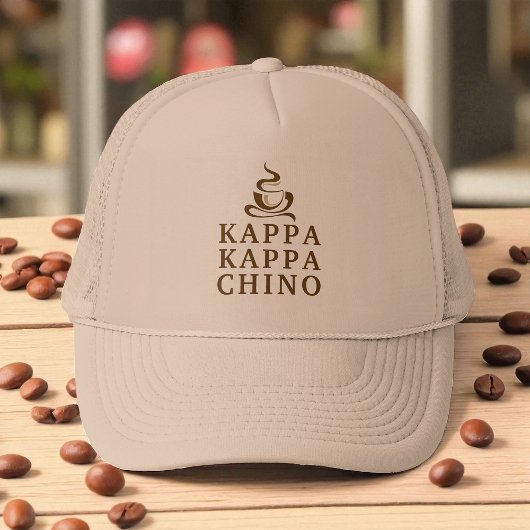 Funny Kappa Kappa Chino Griechischer Lifestyle Truckerkappe