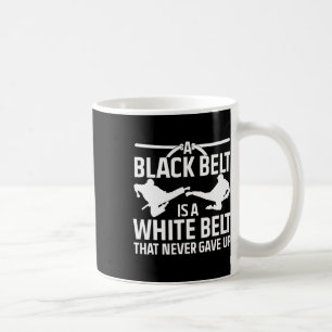Funny Karate Black Belt für Männer Frauen Taekwond Kaffeetasse
