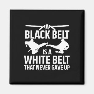 Funny Karate Black Belt für Männer Frauen Taekwond Magnet