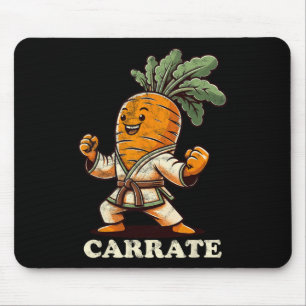Funny Karate Carrot Karate Karate Trainer Karate Mousepad
