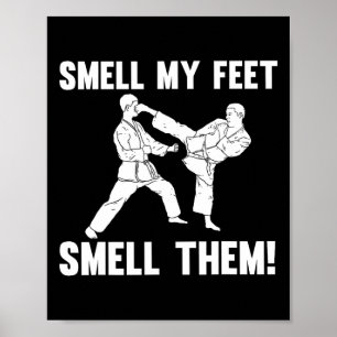 Funny Karate Design Damen Frauen Karate Martial A Poster