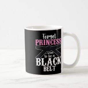 Funny Karate Design für Frauen Girls Black Belt Ma Kaffeetasse