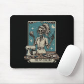 Funny Karate Design für Frauen Mädchen Karate Mousepad (Mit Mouse)