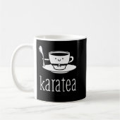 Funny Karate Design Karatea Weißes Licht Essenziel Kaffeetasse (Links)
