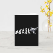 Funny Karate Evolution Martial Arts Lover Karate Karte (Gelbe Blume)