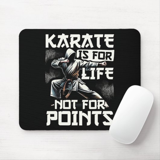 Funny Karate für Männer Judo - Karate ist für Lebe Mousepad (Mit Mouse)