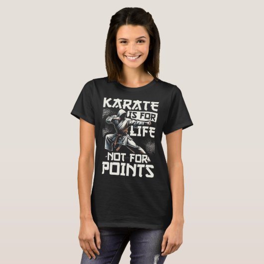 Funny Karate für Männer Judo - Karate ist für Lebe T-Shirt (Vorne ganz)