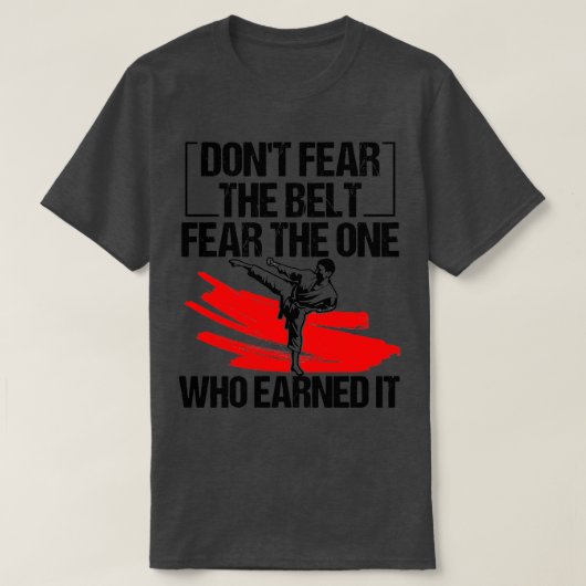 Funny Karate Martial Arts Sports Gift 2 T-Shirt (Design vorne)