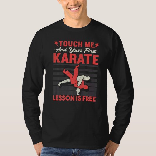 Funny Karate Premium T-Shirt (Vorderseite)