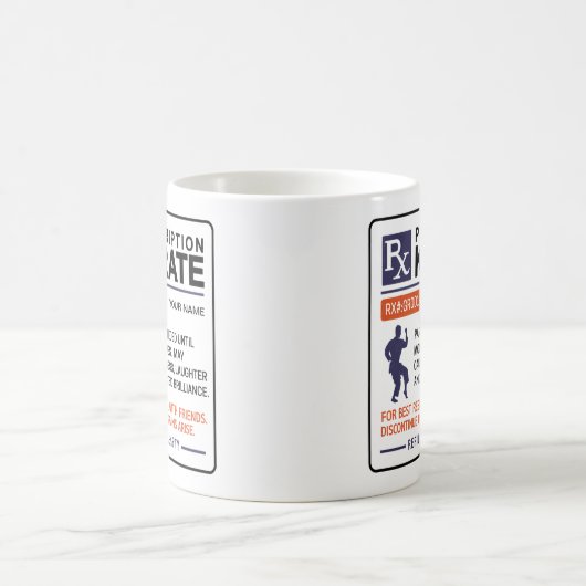 Funny Karate Tasse Prescription Design (Mittel)