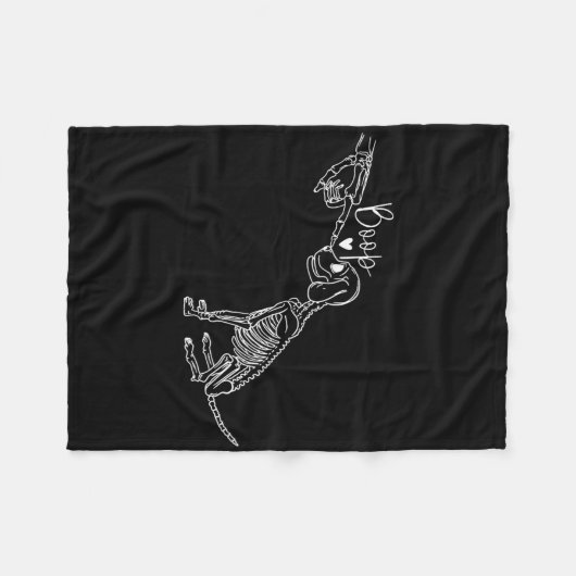 Funny Karate Zitat entschuldigt Abwesenheitsbrief Fleecedecke (Vorderseite (Horizontal))