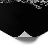 Funny Karate Zitat entschuldigt Abwesenheitsbrief Poster (Ecke)