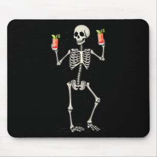 Funny Karatesaurus Dinosaur T Rex in Karate Gi Bla Mousepad