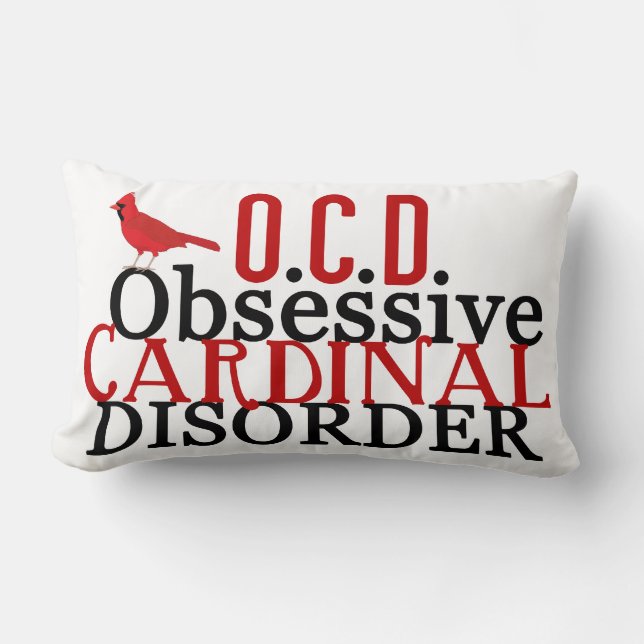 Funny Kardinal Lendenkissen (Vorderseite)