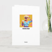 Funny Karen Birthday Karte (Rückseite)