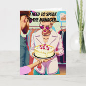 Funny Karen Birthday Karte (Vorderseite)