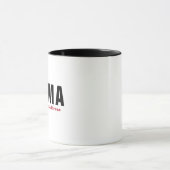 Funny Karma Mug - "Never Loses an Address" Cup Tasse (Zentrum)