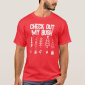 Funny Karo Out My Bush Weihnachtsschmuck T-Shirt (Vorderseite)