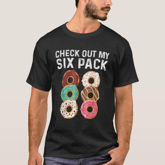 Funny Karo Out My Donuts Abs T Shirt (Vorderseite)
