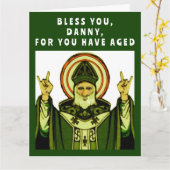 Funny Katholic Birthday Karte (Gelbe Blume)