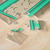 Funny Katze im Bad Katze 665 Puzzle (Seite)