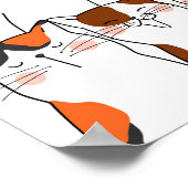 Funny Kawaii Cats Poster (Ecke)
